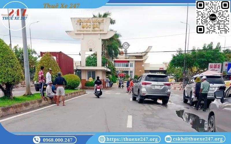 Cho thuê xe 7 chỗ đi Mộc Bài