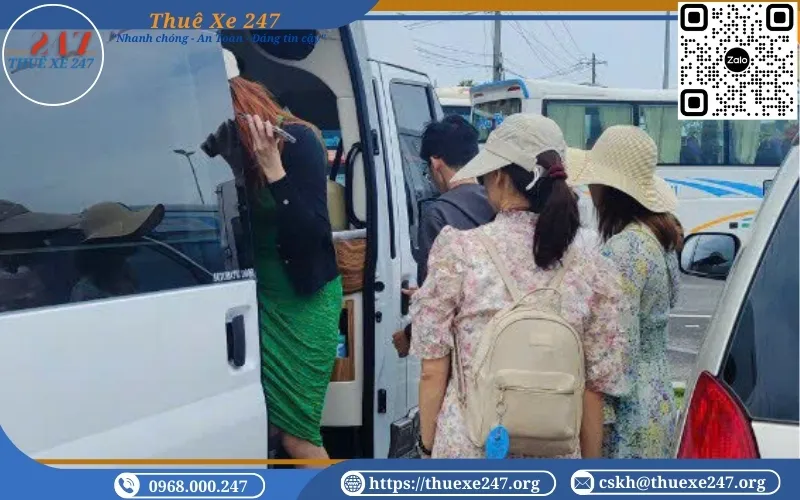 Lưu ý khi thuê xe 16 chỗ đi Vũng Tàu