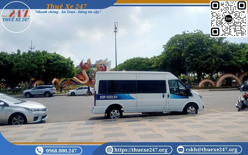 Thuê xe 16 chỗ Sài Gòn đi Vũng Tàu