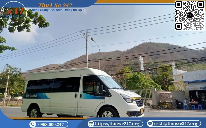 Thuê xe 16 chỗ Sài Gòn đi Vũng Tàu 2 ngày 1 đêm