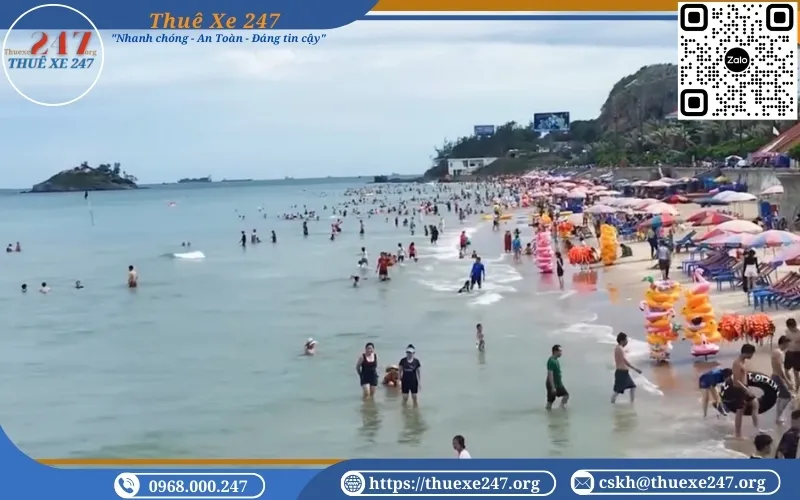 Thuê xe 16 chỗ đi Vũng tàu du lịch tắm biển