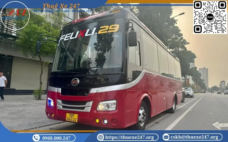 Thuê xe du lịch 29 chỗ đi Vũng Tàu Samco